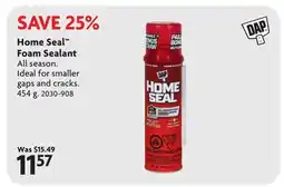 Home Hardware Home Seal Foam Sealant offer