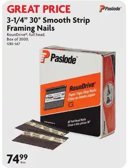 Home Hardware 3-1/4 30° Smooth Strip Framing Nails offer