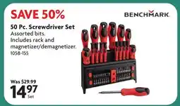 Home Hardware 50 Pc. Screwdriver Set offer