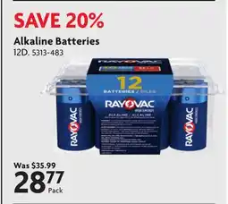 Home Hardware Alkaline Batteries offer