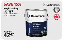 Home Hardware Acrylic Ceiling Flat Paint offer