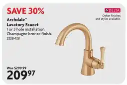 Home Hardware Archdale Lavatory Faucet offer