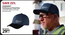 Home Hardware WORKSKIN Performance Fitted Hats offer