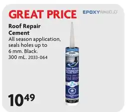 Home Hardware Roof Repair Cement offer