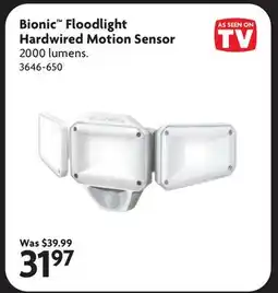 Home Hardware Bionic Floodlight Hardwired Motion Sensor offer