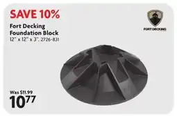 Home Hardware Fort Decking Foundation Block offer