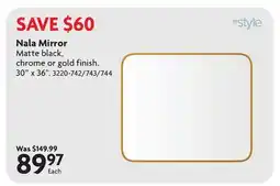 Home Hardware Nala Mirror offer