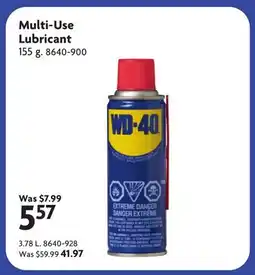 Home Hardware Multi-Use Lubricant offer