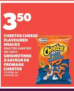 Valu-mart GRIGNOTINES À SAVEUR DE FROMAGE CHEETOS offer