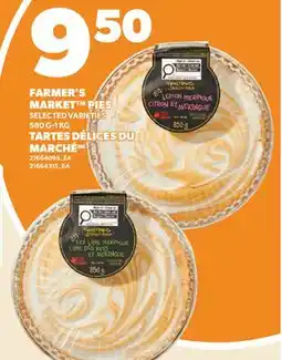 Valu-mart TARTES DÉLICES DU MARCHÉ, 580 G - 1 KG offer