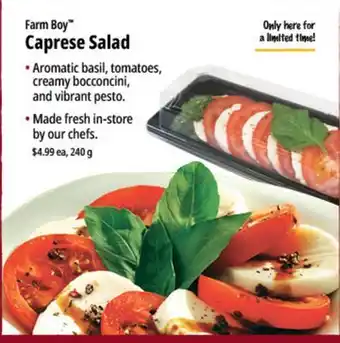 Farm Boy Farm Boy Caprese Salad offer