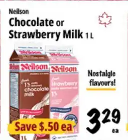Farm Boy Neilson Chocolate or Strawberry Milk offer