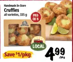 Farm Boy Handmade In-Store Cruffies offer