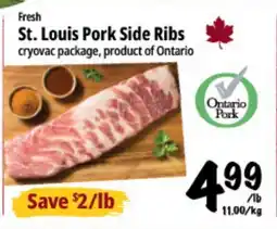 Farm Boy Fresh St. Louis Pork Side Ribs offer