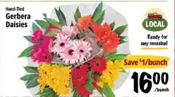 Farm Boy Hand-Tied Gerbera Daisies offer