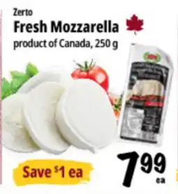 Farm Boy Zerto Fresh Mozzarella offer