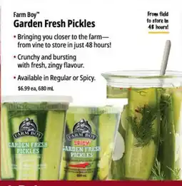 Farm Boy Farm Boy Garden Fresh Pickles offer
