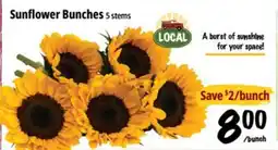 Farm Boy Sunflower Bunches offer