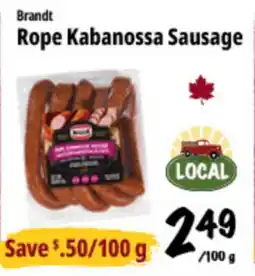 Farm Boy Brandt Rope Kabanossa Sausage offer