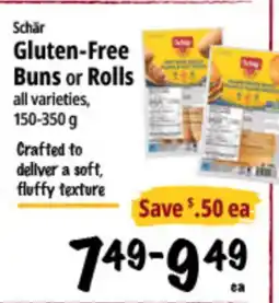 Farm Boy Schär Gluten-Free Buns or Rolls offer