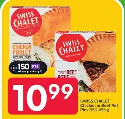 Sobeys Chicken or Beef Pot Pies offer