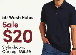 Mark's 50 Wash Polos offer