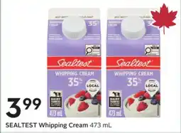 Sobeys Whipping Cream offer
