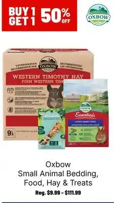 Ren’s Pets Depot Oxbow Small Animal Bedding, Food, Hay & Treats offer