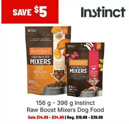 Ren’s Pets Depot Instinct Raw Boost Mixers Dog Food offer
