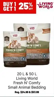Ren’s Pets Depot OP Living World Fresh N' Comfy Small Animal Bedding offer