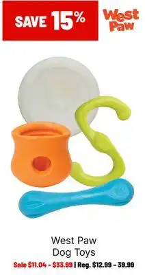 Ren’s Pets Depot West Paw Dog Toys offer