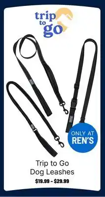 Ren’s Pets Depot Trip to Go Dog Leashes offer