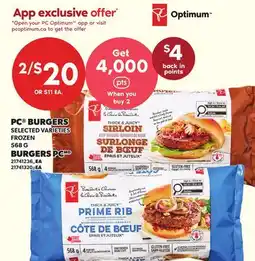 Independent Grocer PC BURGERS offer