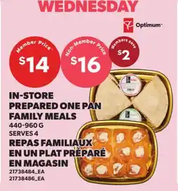 Independent Grocer IN-STORE PREPARED ONE PAN FAMILY MEALS offer