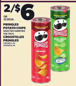 Independent Grocer PRINGLES POTATO CHIPS, 148/156 G offer