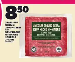 Independent Grocer GRASS-FED MEDIUM GROUND BEEF offer