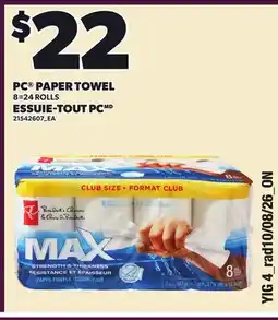Independent Grocer PC ESSUIE-TOUT, 8=24 ROLLS offer