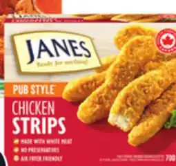 Metro JANES PUB STYLE BREADED CHICKEN OR WINGS offer