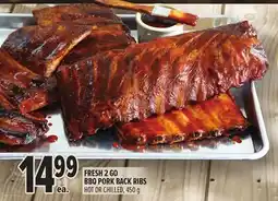 Metro FRESH 2 GO BBQ PORK BACK RIBS offer