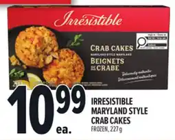 Metro IRRESISTIBLE MARYLAND STYLE CRAB CAKES offer