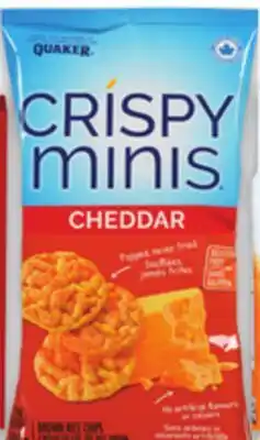Metro QUAKER RICE CAKES, GOLDFISH OR CHEEZ-IT CRACKERS offer