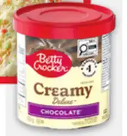 Metro BETTY CROCKER SOFT MOIST CAKE MIX, FROSTING OR ICING offer