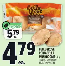 Metro BELLE GROVE PORTABELLA MUSHROOMS offer