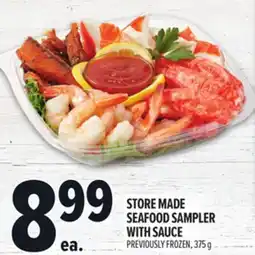 Metro STORE MADE SEAFOOD SAMPLER WITH SAUCE offer