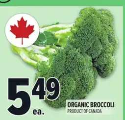 Metro ORGANIC BROCCOLI offer