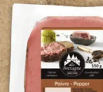 Metro BRANDT SLICED DELI, LIVER SAUSAGE OR BRETAGNE PÂTE offer