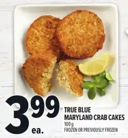 Metro TRUE BLUE MARYLAND CRAB CAKES offer