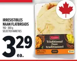 Metro IRRESISTIBLES NAAN FLATBREADS offer