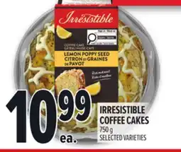 Metro IRRESISTIBLE COFFEE CAKES offer