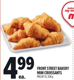 Metro FRONT STREET BAKERY MINI CROISSANTS offer